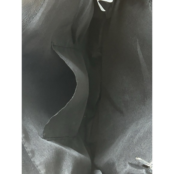 Cute Cat Face Vegan Leather Tote Bag Purse With White Pom Poms - Picture 10 of 14